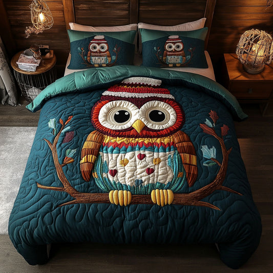 Winter Owl CM3105032CL Duvet Cover Set