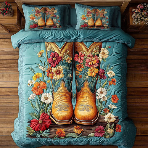 Cowboy Garden WY0805056CL Duvet Cover Set
