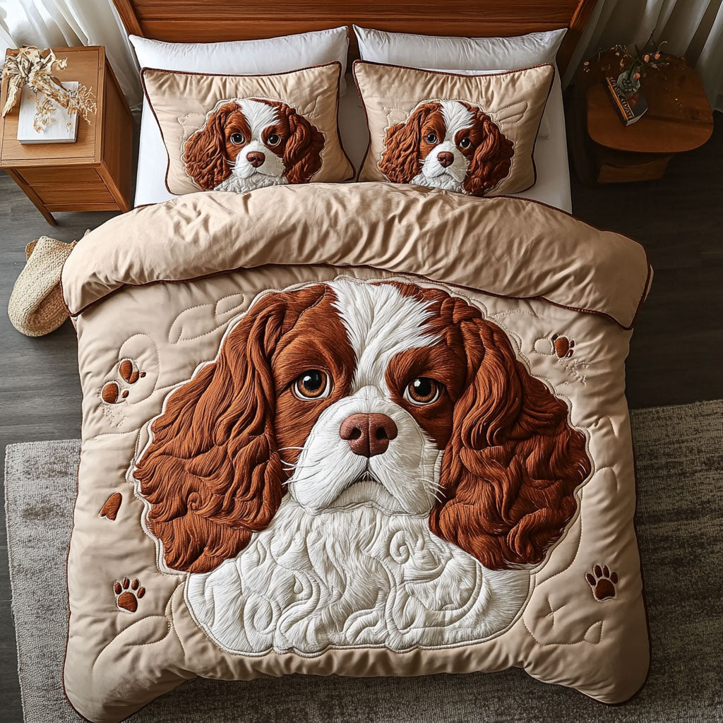 Cozy Appliqué WY0407003CL Duvet Cover Set