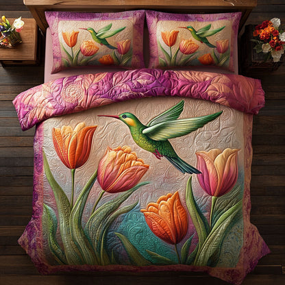 Tulip Flight WY2306021CL Duvet Cover Set