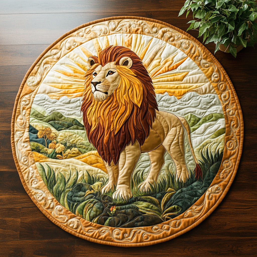 Noble Roar CM2504054CL Quilted Round Mat