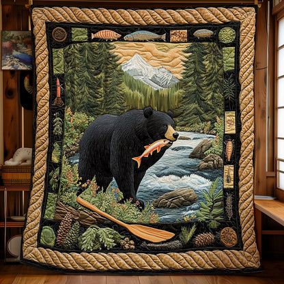 Bear Hunt WY1803004CL Quilt