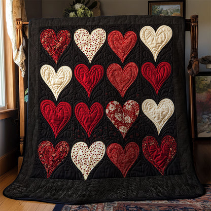 Hearts WY0402026CL Quilt