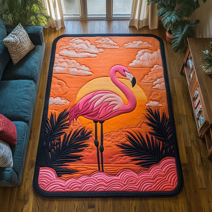 Flamingo Glow CW2608069CL Area Rug
