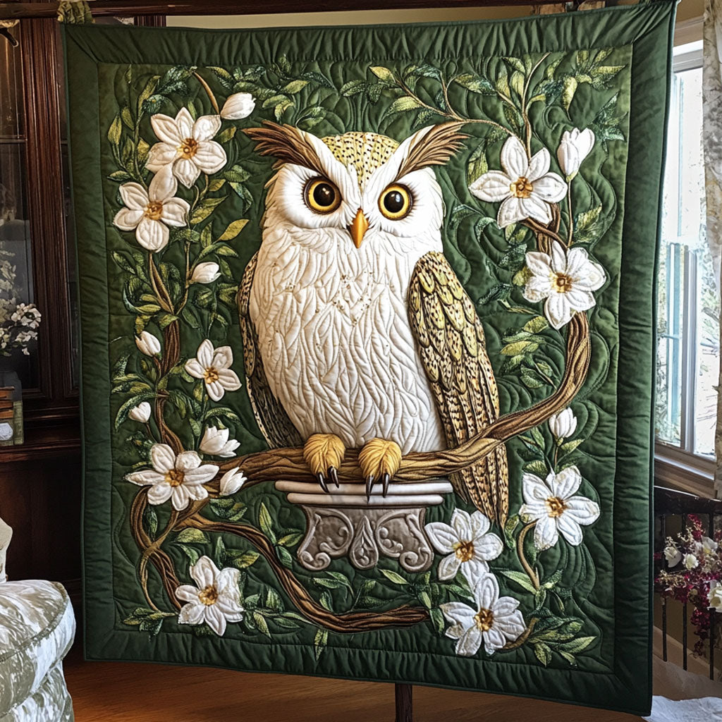 The Enchanted Owl WY0504009CL Quilt