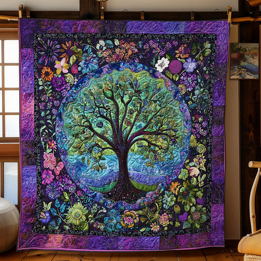 Mystic Circle Tree WY1002108CL Quilt