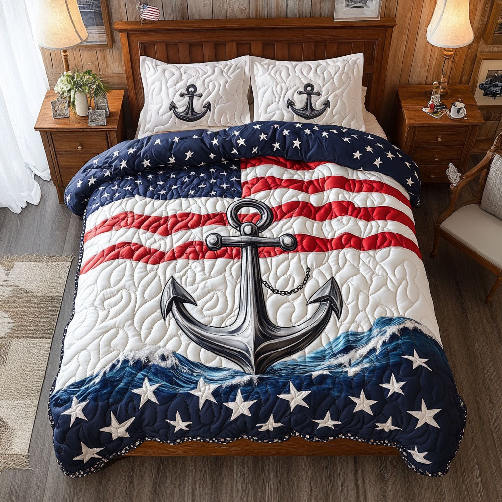 The Freedom Anchor CM0306004CL Duvet Cover Set