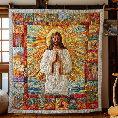 Sun Ray Of Jesus WY1303082CL Quilt