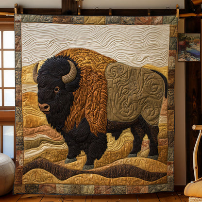 Native Bison WY1303014CL Quilt