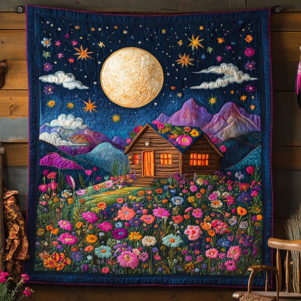 Moonlit Cabin Dreams WY0804014CL Quilt
