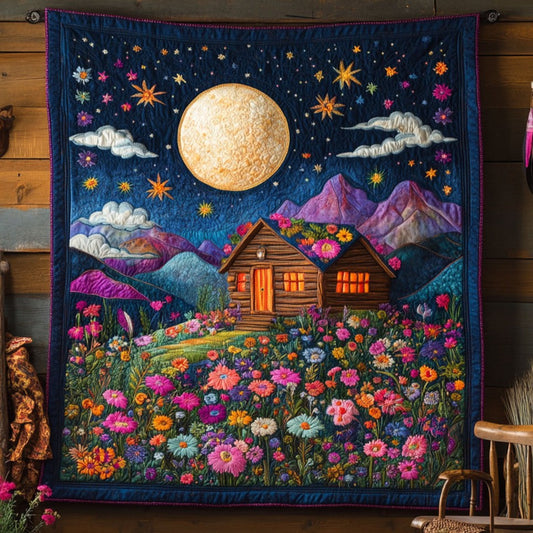 Moonlit Cabin Dreams WY0804014CL Quilt