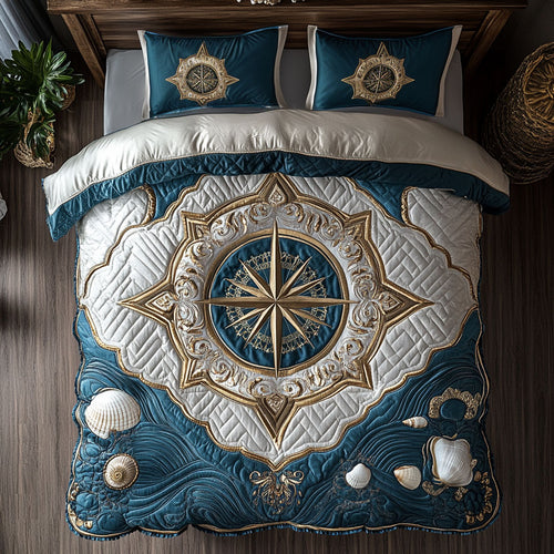 Compass Ocean WY2904027CL Duvet Cover Set