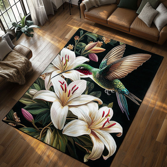 Lily Hummingbird CW2108052CL Area Rug