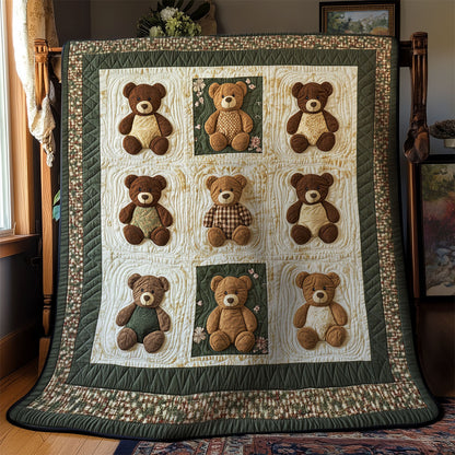 Cozy Bear Hug WY1103006CL Quilt