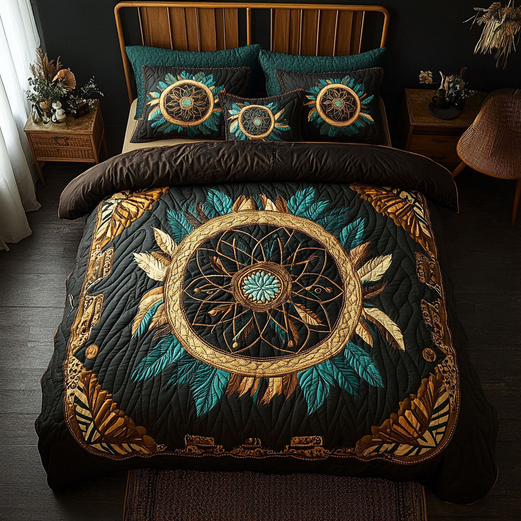 Feather Dreamcatcher WY1902008CL Duvet Cover Set