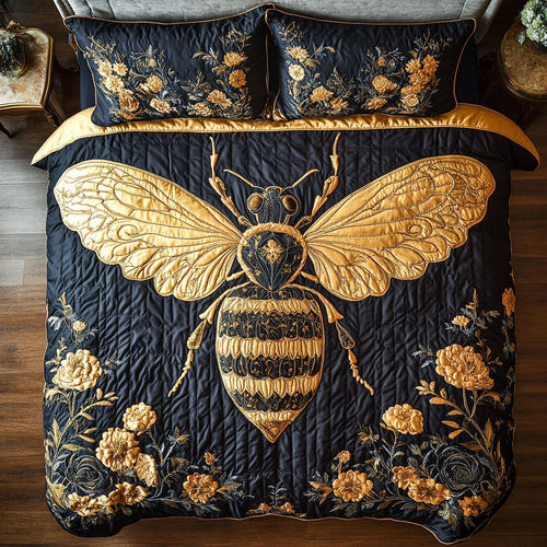 Mystic Gold Bee WY1902030CL Duvet Cover Set