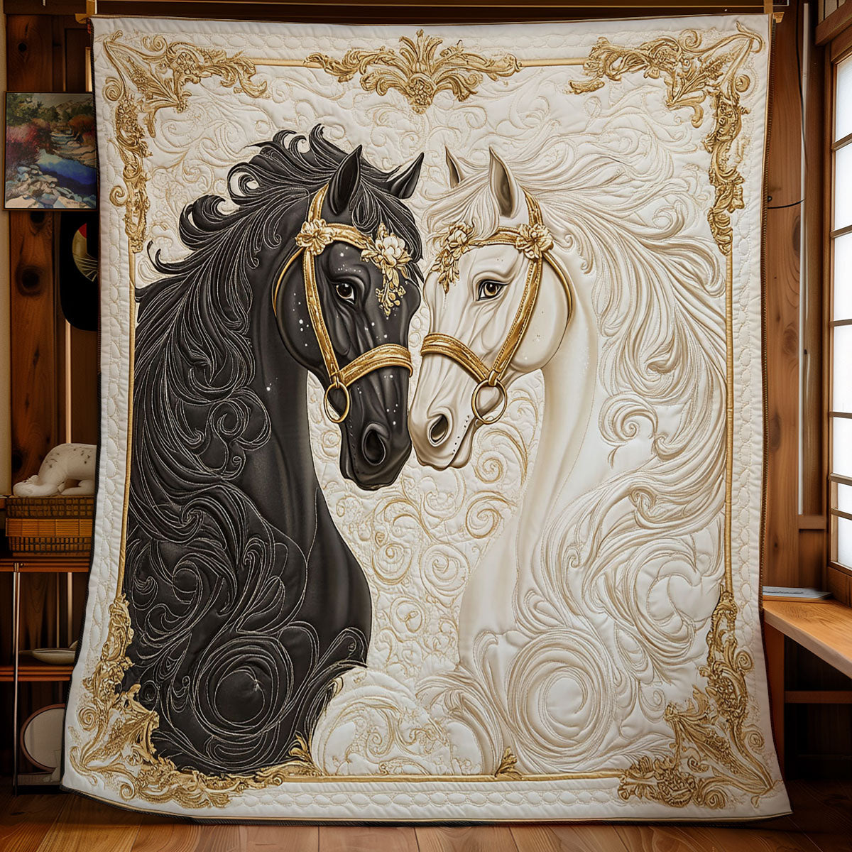 Opulent Equines WY1203019CL Quilt