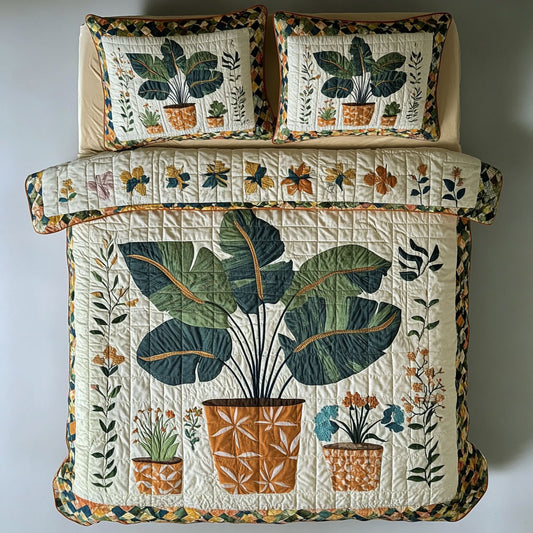 Potted Plant WY0603021CL Duvet Cover Set