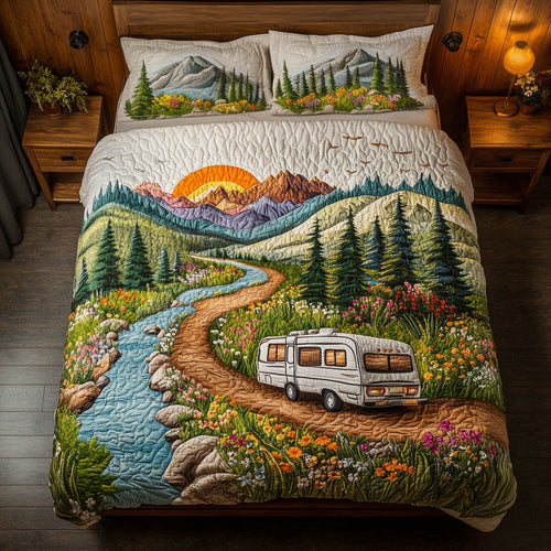 Camper Mountain WY2005003CL Duvet Cover Set