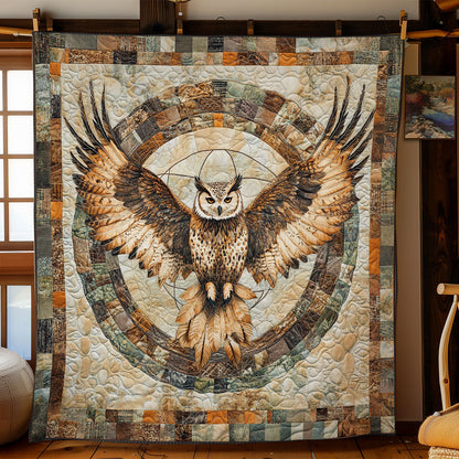 Native Owl WY0402039CL Quilt