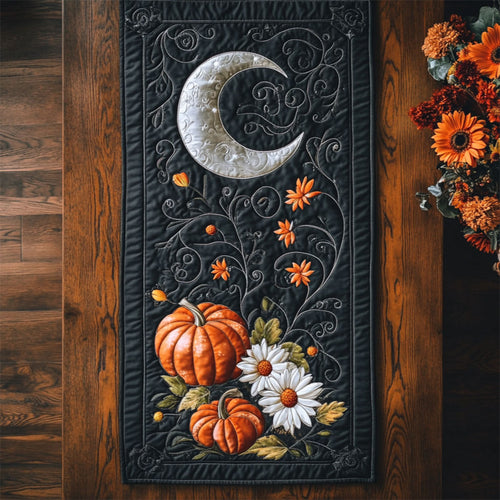 Moonlit Harvest WY0907047CL Quilted Table Runner