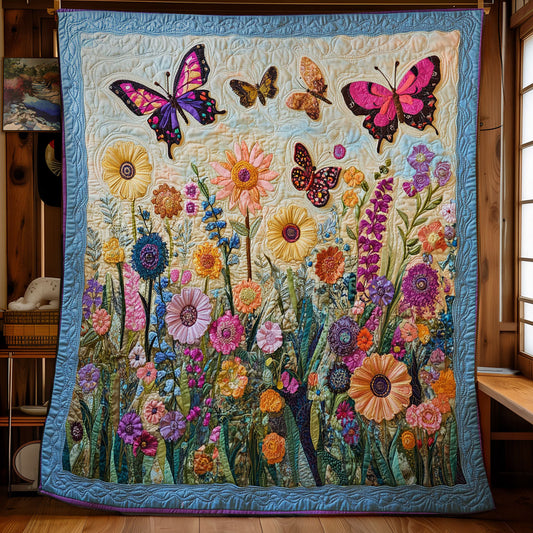 Floral Symphony WY1103010CL Quilt