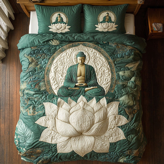 Buddha Lotus WY1905001CL Duvet Cover Set