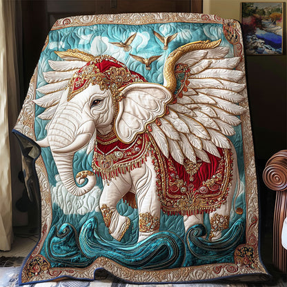 Royal Wings Elephant WY1002133CL Quilt