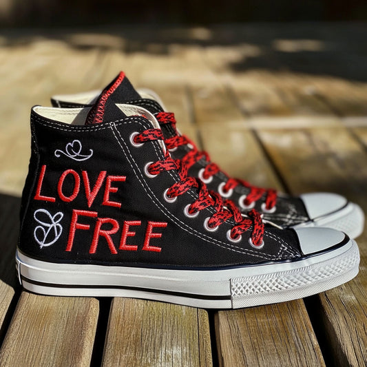 Rebel Love WN1109027CL Canvas High-Tops