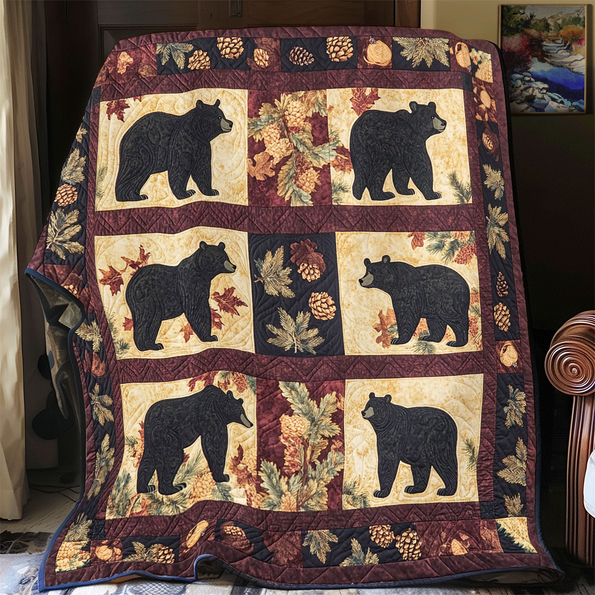 Bear Country WY1803003CL Quilt