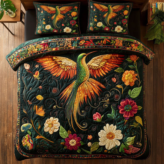 Majestic Hummingbird WY0503049CL Duvet Cover Set