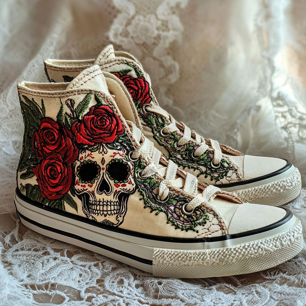 Festival Skull WN2709023CL Canvas High-Tops