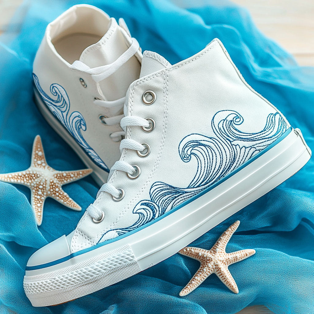 Wave Glow WJ0509025CL Canvas High-Tops