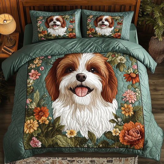 Vinatge Dog CM0306008CL Duvet Cover Set