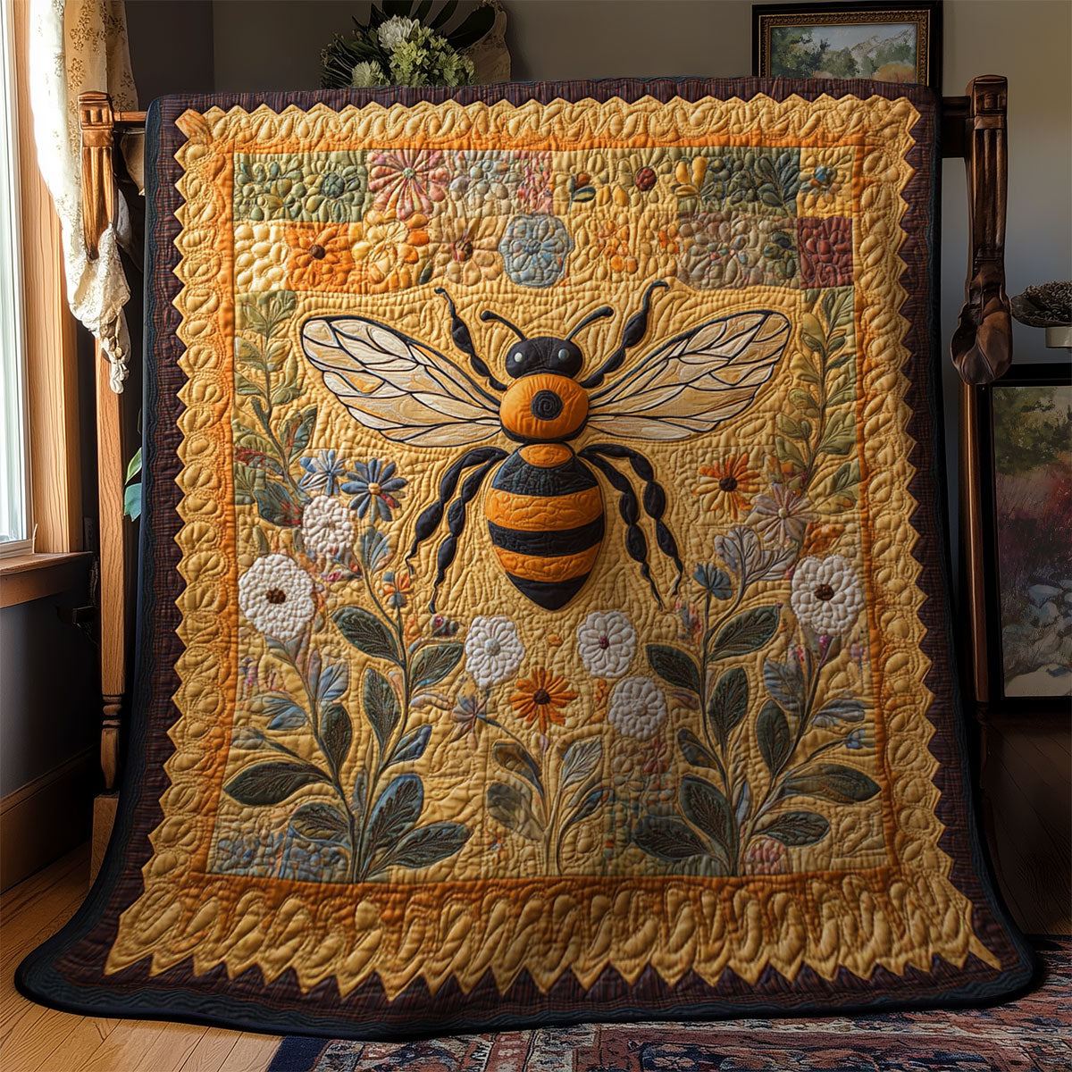 Majestic Bee WY1803046CL Quilt