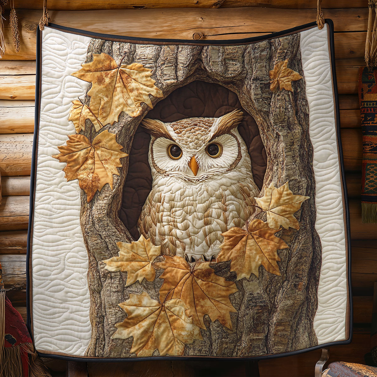 Autumn Owl CM1804026CL Quilt