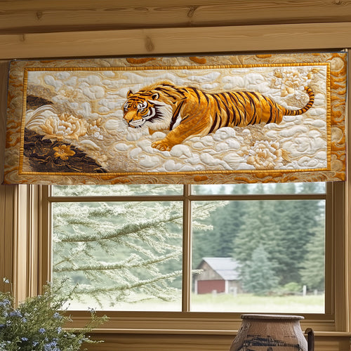 Sunstride Tiger WY1407060CL Quilted Valance