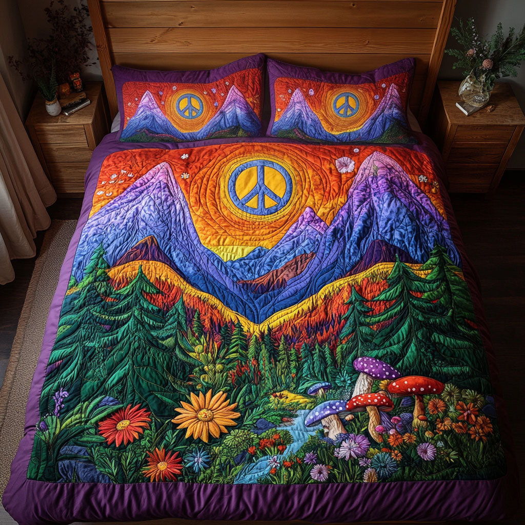 Peace Mountain WY0605052CL Duvet Cover Set
