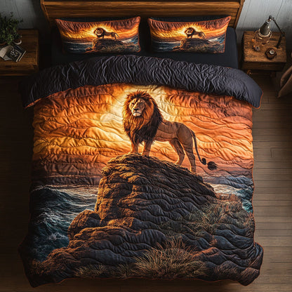Mystic Lion In Sunset WY1705012CL Duvet Cover Set