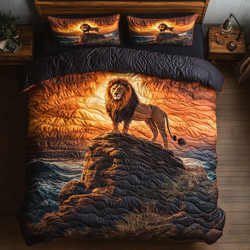 Mystic Lion In Sunset WY1705012CL Duvet Cover Set