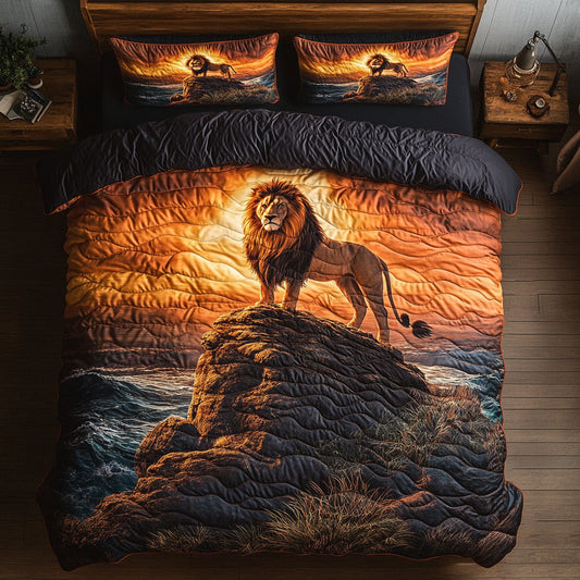 Mystic Lion In Sunset WY1705012CL Duvet Cover Set