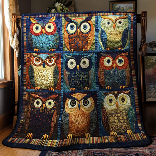 Moonlit Owls WY1203066CL Quilt