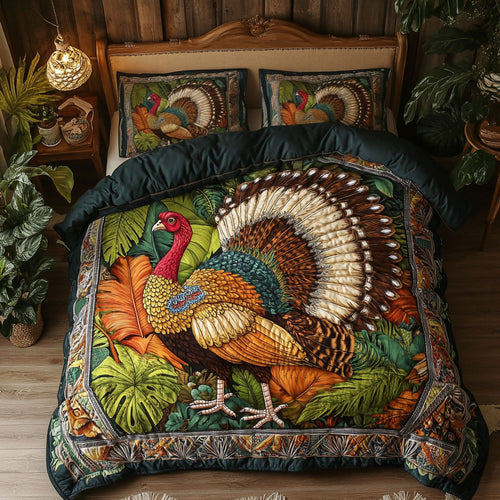 Jungle Turkey CM2905037CL Duvet Cover Set