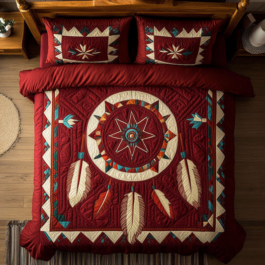 Mystic Red Dreamcatcher WY0503057CL Duvet Cover Set