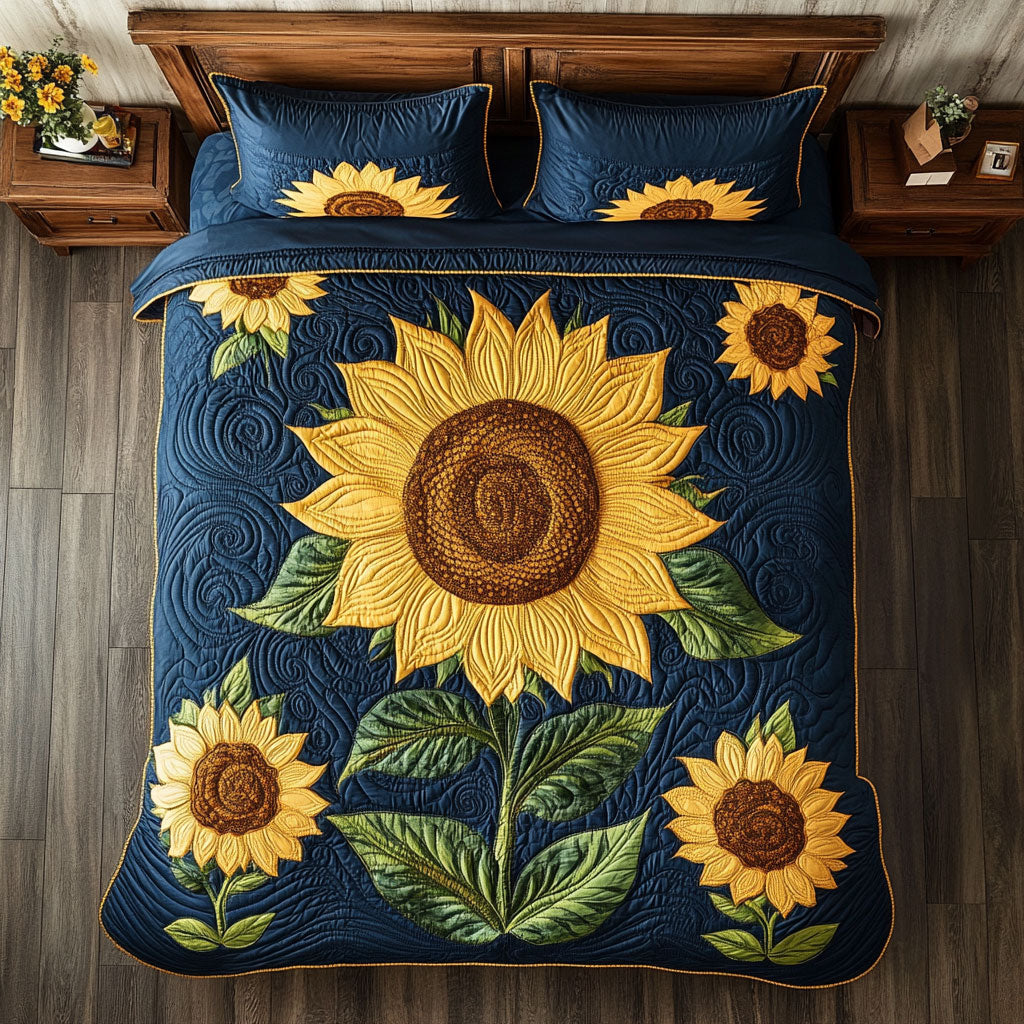 Sunflower Garden WY1402106CL Duvet Cover Set
