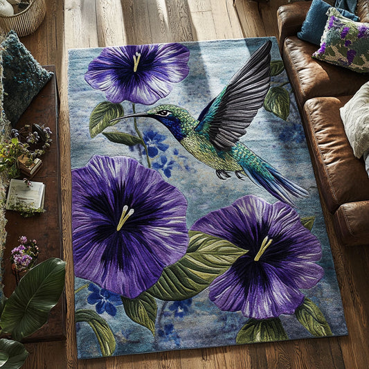 Hummingbird Glory CW2108048CL Area Rug