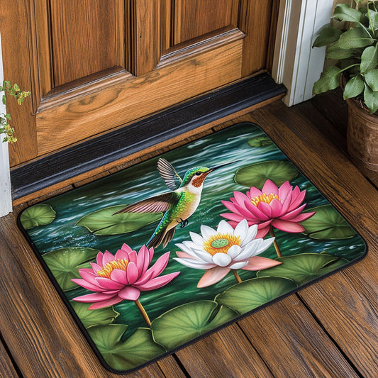Hummingbird Lotus CW2008057CL Doormat