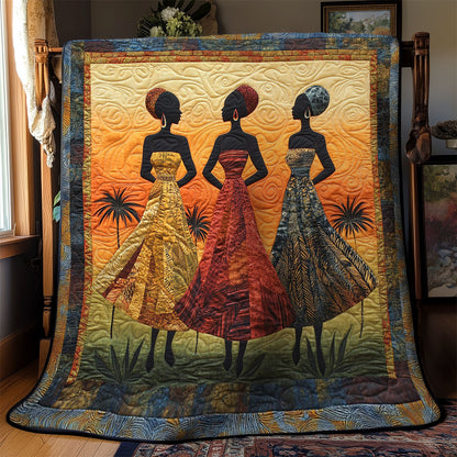 African Grace WY1203001CL Quilt