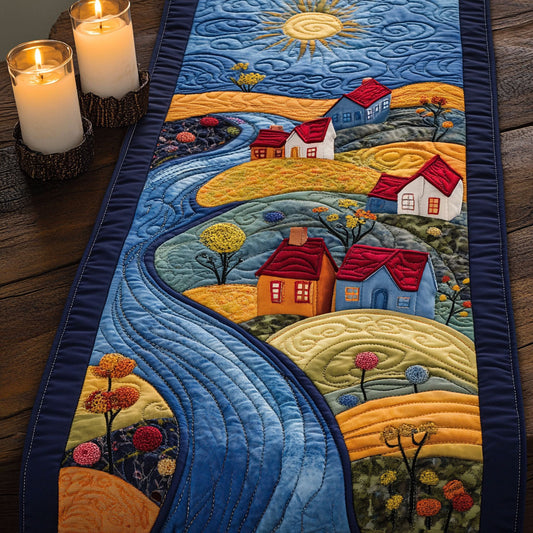 Mountain and Meadow CM1605028CL Quilted Table Runner