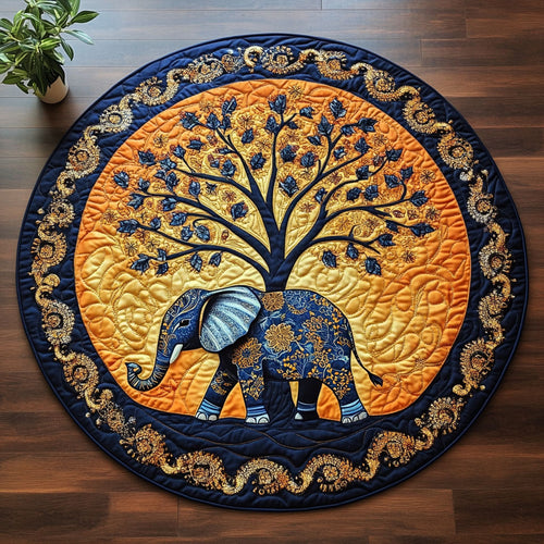 Sacred Steps CM2804014CL Quilted Round Mat